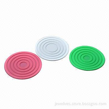 Silicone heat insulation cup mat